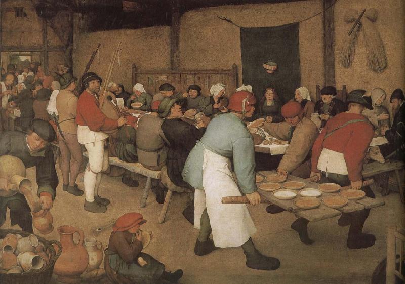 Pieter Bruegel Peasant wedding Germany oil painting art